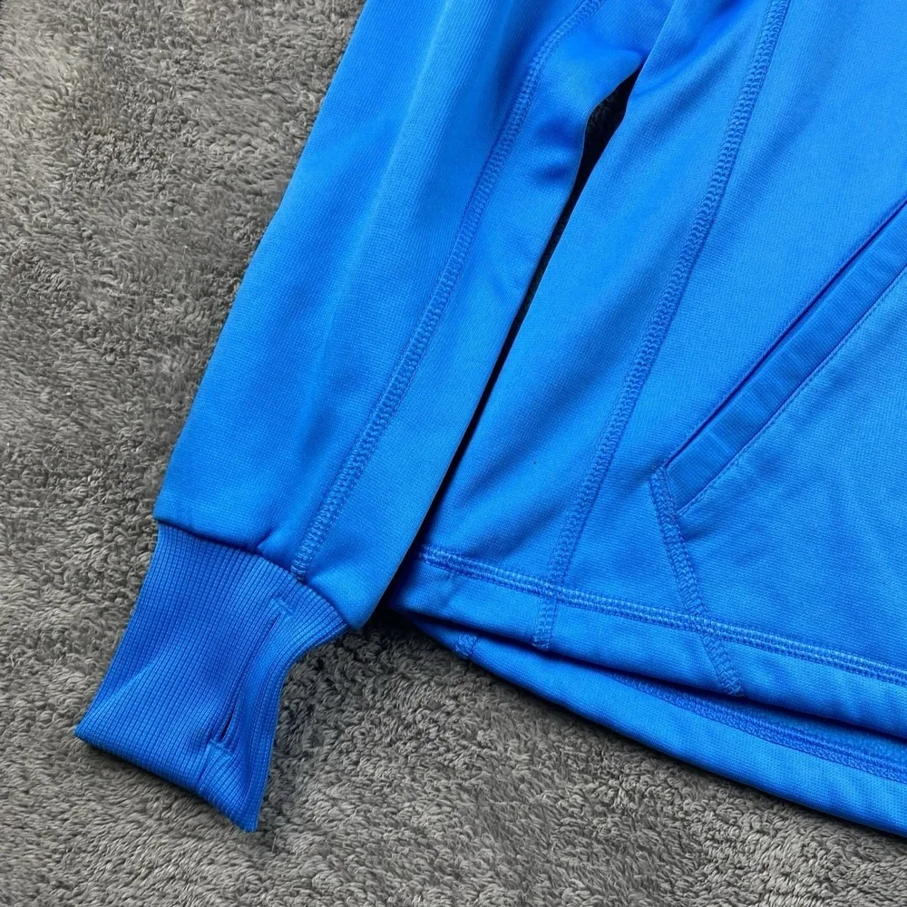 Nike Therma Fit Hoodie Womens XS Blue Pink‎ Long Sleeve
